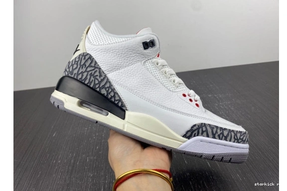 3 White DN3707-100 Retro DN3707-100 Jordan Reimagined Cement 0724